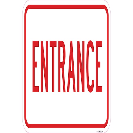 Signmission Safety Sign, 12 in Height, Aluminum, 18 in Length, 25206 A-1218-25206